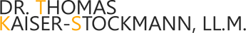 Logo: Dr. Thomas Kaiser-Stockmann, LL.M. - tkslegal Berlin